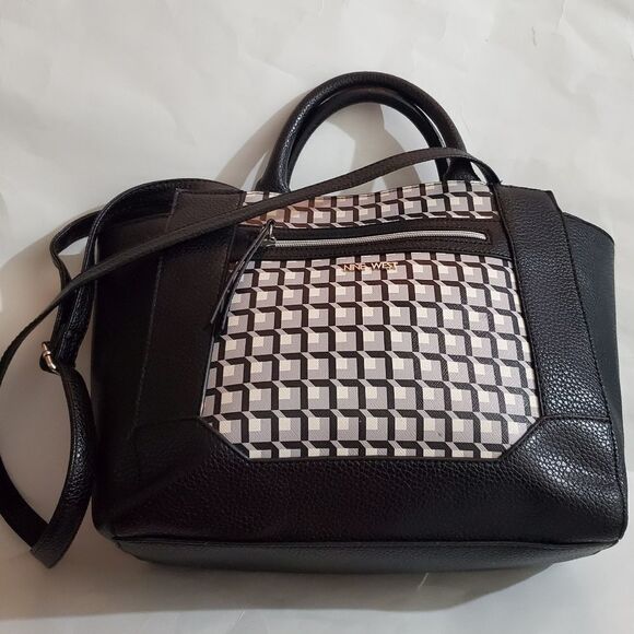 Nine West large tote bag with crossbody strap - Picture 2 of 8